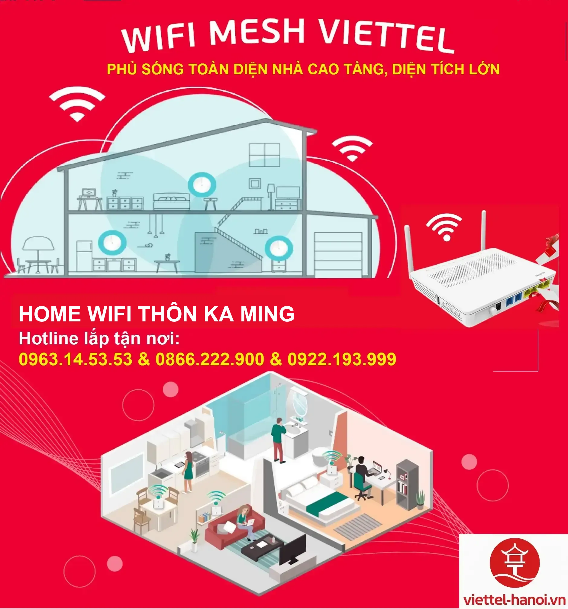 Wifi Mesh Thôn Ka Ming