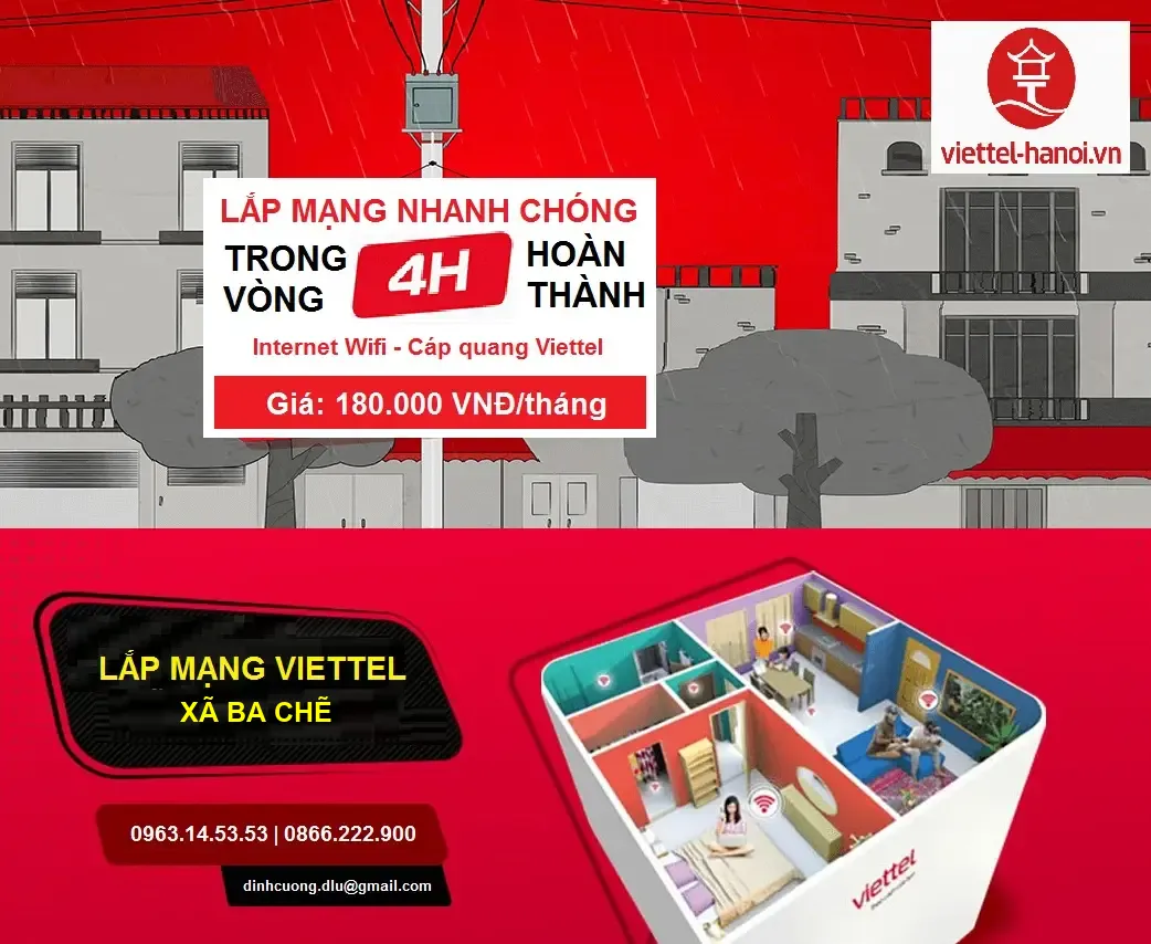 lắp Internet Xã Ba Chẽ